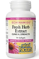 NATURAL FACTORS Echinamide Fresh Herb Extract  (90 sgels)