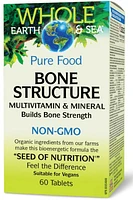 WHOLE EARTH & SEA Bone Structure Multivitamin & Mineral (60 tabs)