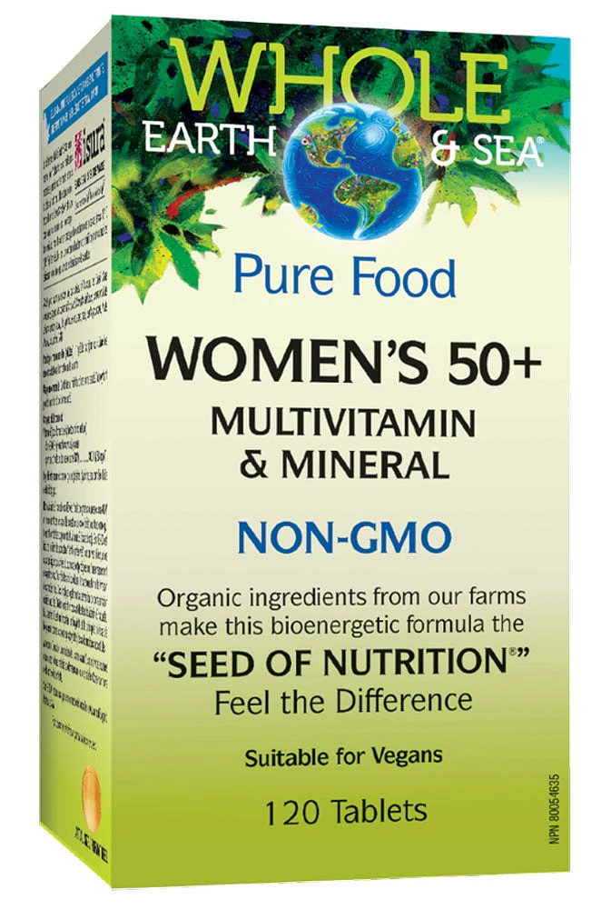 WHOLE EARTH & SEA Womens 50+ Multivitamin & Mineral ( tabs