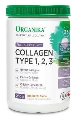 ORGANIKA Full Spectrum Collagen Type 1,2,3 (250 gr)