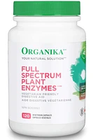 ORGANIKA Full Spectrum Plant Enzymes (120 vcaps)