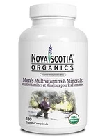 NOVA SCOTIA ORGANICS Mens Multivitamins & Minerals (180 caps)