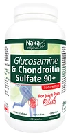 NAKA Glucosamine & Chondroitin Sulfate 90+ ( 250 caps)