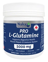 NAKA Platinum Pro L-Glutamine (5000 mg - 250 gr)