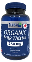 NAKA Platinum Organic Milk Thistle (250 mg - 75 veg caps)