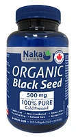 NAKA Platinum Organic Black Seed (500 mg - 150 sgels)