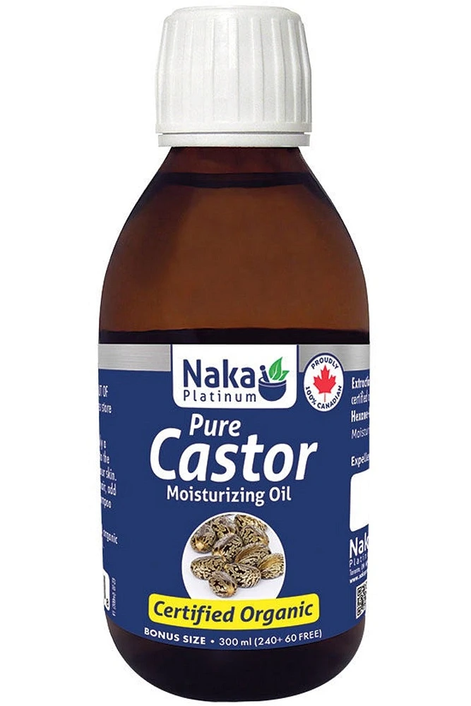 NAKA Platinum Moisturizing Oil Organic Castor ( ml