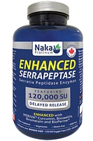 NAKA Platinum Enhanced Serrapeptase + (120,0000SU - 150 DR vcaps)