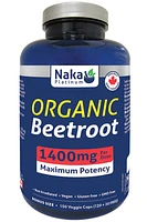 NAKA PLATINUM Organic Beetroot (1400 mg - 150 VegCaps)