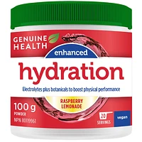 GENUINE HEALTH Enhanced Hydration (Raspberry Lemonade - 100g)