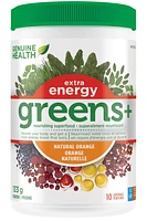 GENUINE HEALTH Greens+ Extra Energy (Orange - 199 g)