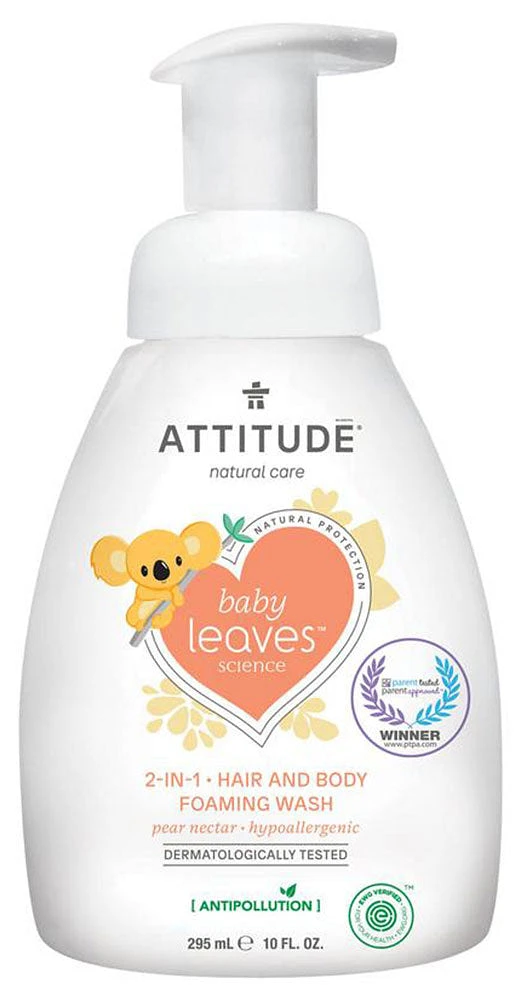 ATTITUDE 2in1 Foaming Wash Pear Nectar (295 ml)