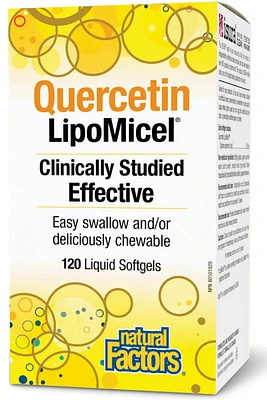 NATURAL FACTORS Quercetin Lipomicel (250 mg