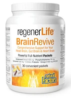 NATURAL FACTORS regenerLife BrainRevive (30 packets)