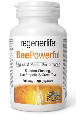 NATURAL FACTORS Regenerlife BeePowerful (90 vcaps)