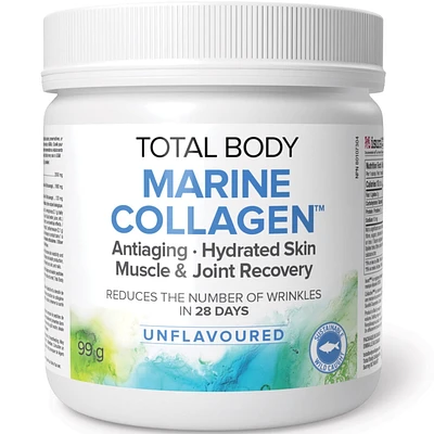 NATURAL FACTORS Total Body Marine Collagen (Unflavoured - 135 g)