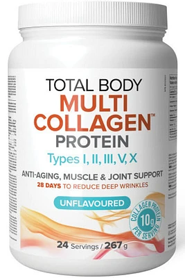 NATURAL FACTORS Total Body Multi Collagen (Unflavoured - 267 gr)