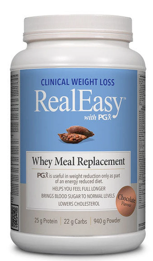 REALEASY with PGX Whey Meal Replacement (Chocolate - 940 gr)