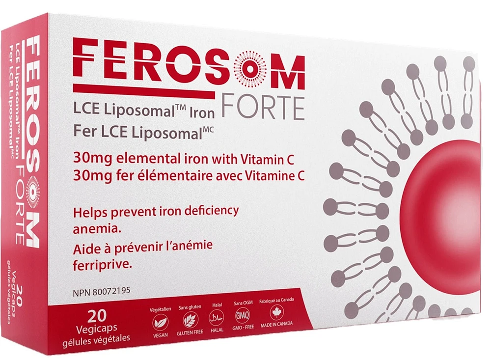 FEROSOM FORTE LCE Liposomal Iron (20  vcap)