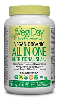 VEGIDAY All in One (Natural Unflavoured - 720 gr)