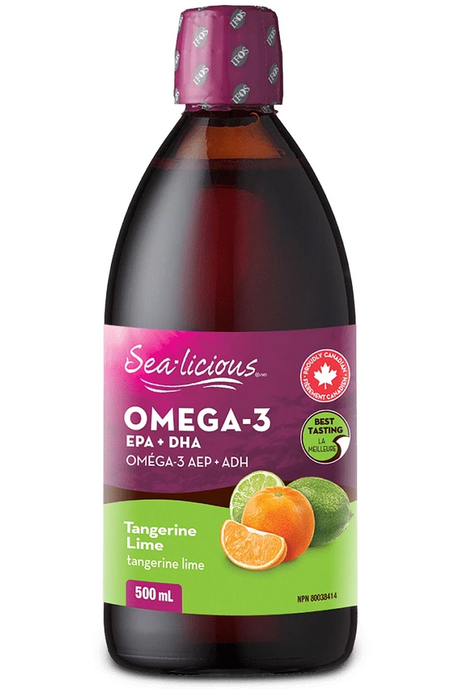 SEA-LICIOUS Omega-3 EPA-DHA (Tangerine Lime