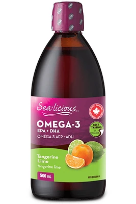 SEA-LICIOUS Omega-3 EPA-DHA (Tangerine Lime