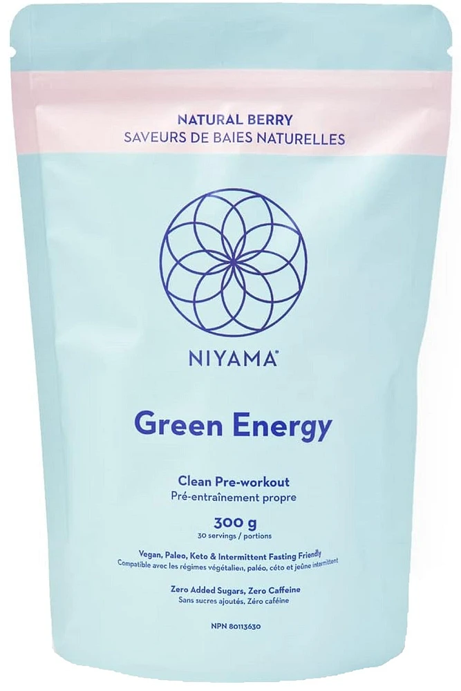 NIYAMA Green Energy Clean Pre- Workout (300 g)