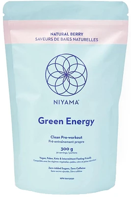 NIYAMA Green Energy Clean Pre- Workout (300 g)