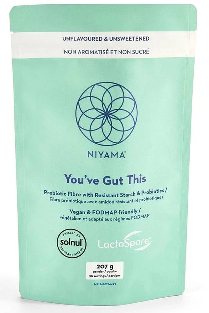 NIYAMA You've Gut This Prebiotic Fibre Powder (Unflavoured - 207 g)