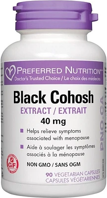 PREFERRED NUTRITION Black Cohosh (90 veg caps)