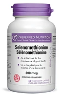 PREFERRED NUTRITION Selenomethionine (220 mcg - 60 caps)
