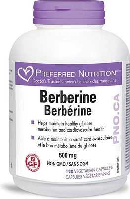 PREFERRED NUTRITION Berberine (500 mg