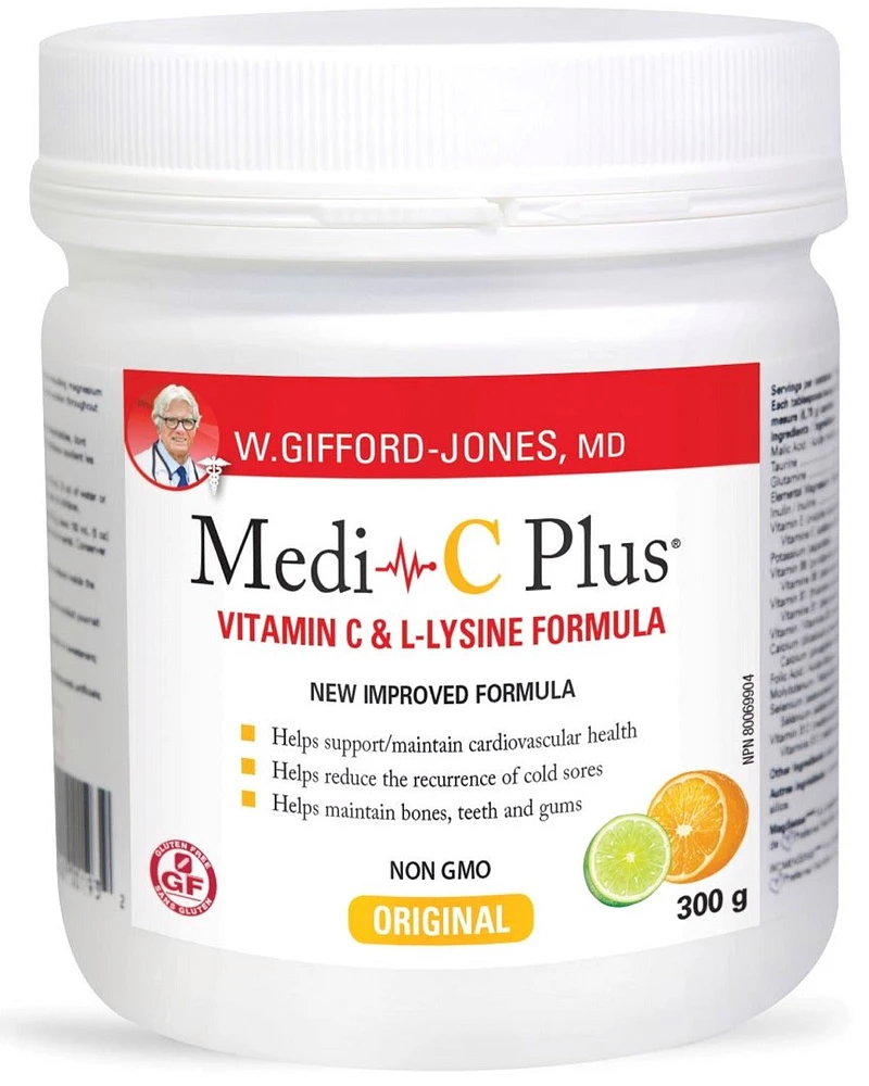 W.GIFFORD-JONES Medi C Plus w/ Calcium (Citrus