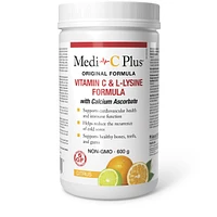 Medi-C Plus Vitamin C & L-Lysine with Calcium Ascorbate (Citrus