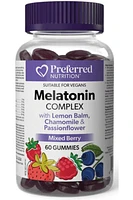 PREFERRED NUTRITION Melatonin Complex (Berry - 60 gummies)