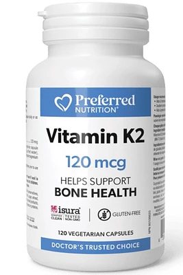 PREFERRED NUTRITION Vitamin K2 (120 mcg