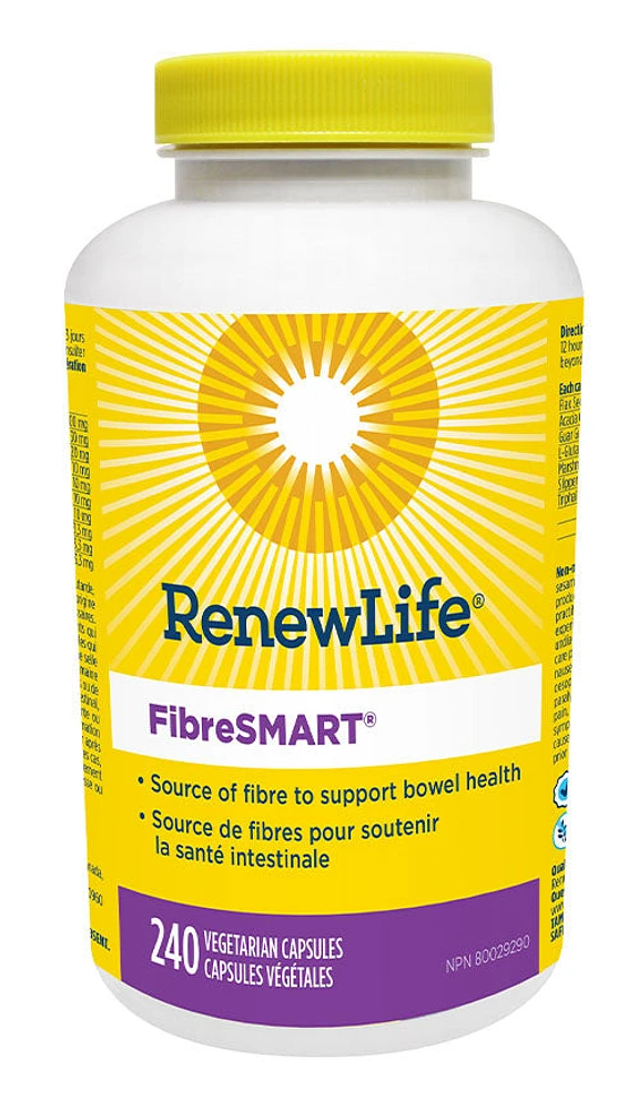 RENEW LIFE Fibre Smart (240 veg caps)