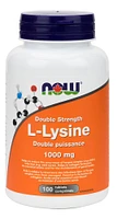 NOW L-Lysine Double Strenght (1000mg - 100 tabs)