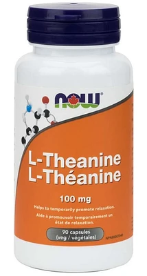 NOW L-Theanine (100 mg - 90 caps)