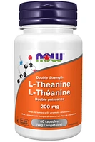 NOW L-Theanine (200 mg - 60 Veg Capsules)