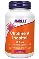 NOW Choline & Inositol (250 mg / 250 mg - 100 caps)