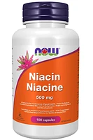 NOW Niacin (500 mg - 100 Capsules)