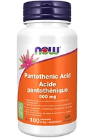 NOW Pantothenic Acid (500 mg