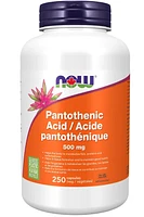NOW Pantothenic Acid (500 mg - 250 Veg Capsules)