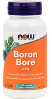 NOW Boron (3 mg - 100 veg caps)