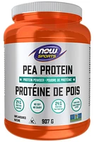 NOW SPORTS Pea Protein (Unflavoured - 907 gr)