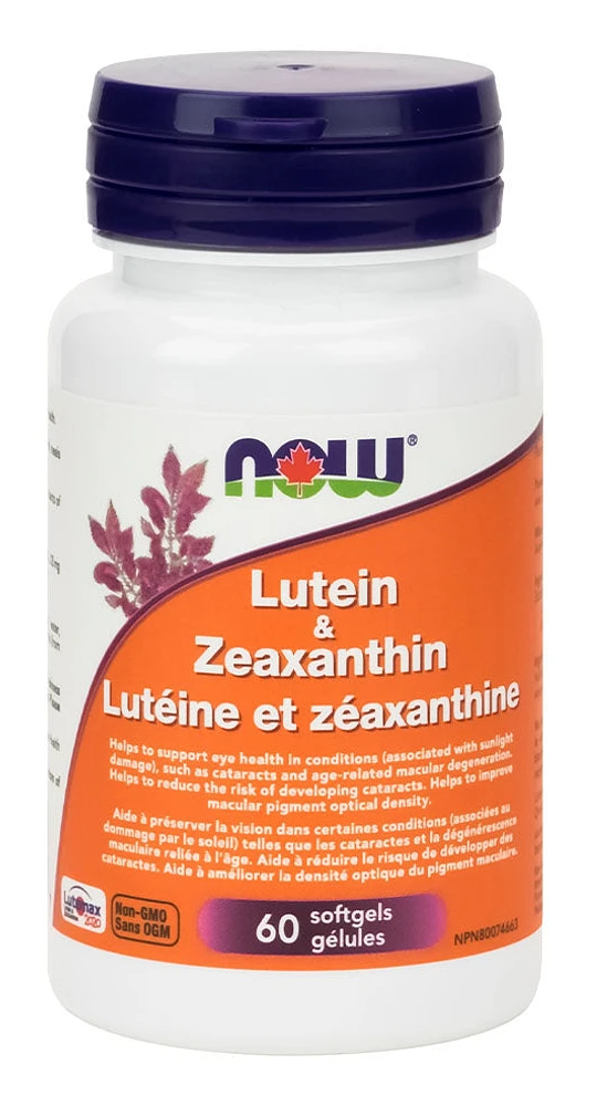 NOW Lutein & Zeaxanthin (60 sgels)