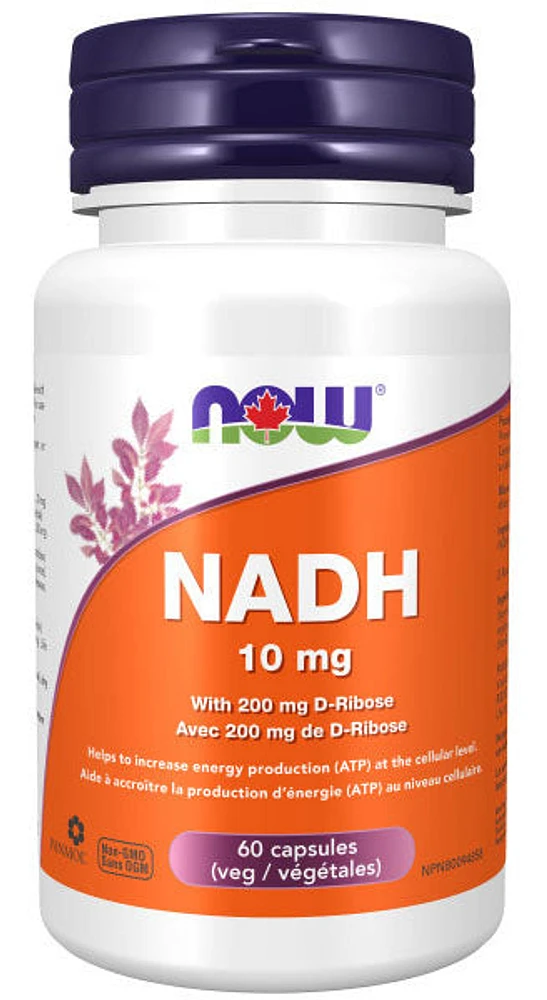 NOW NADH (10mg - 60 veg caps)