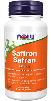 NOW Saffron (50 mg - 60 veg caps)