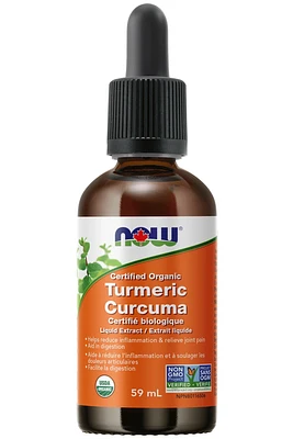 NOW Organic Turmeric Liquid Extract (59 ml)